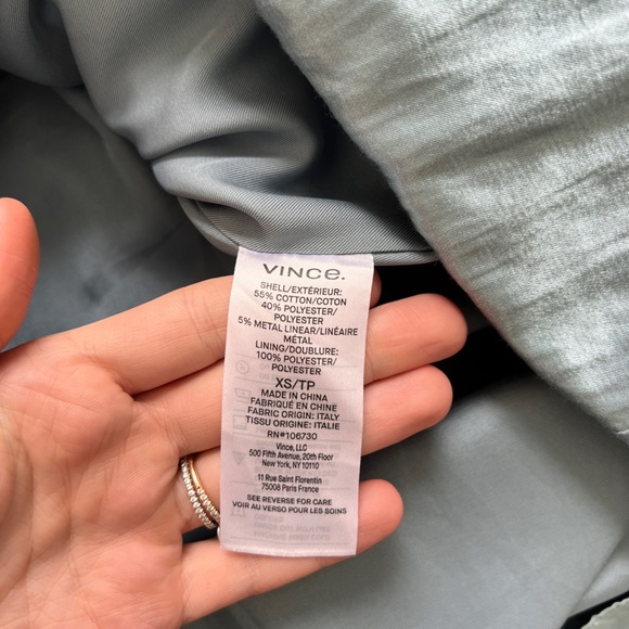 Vice Satin Blue Skirt - Picture 6 of 6